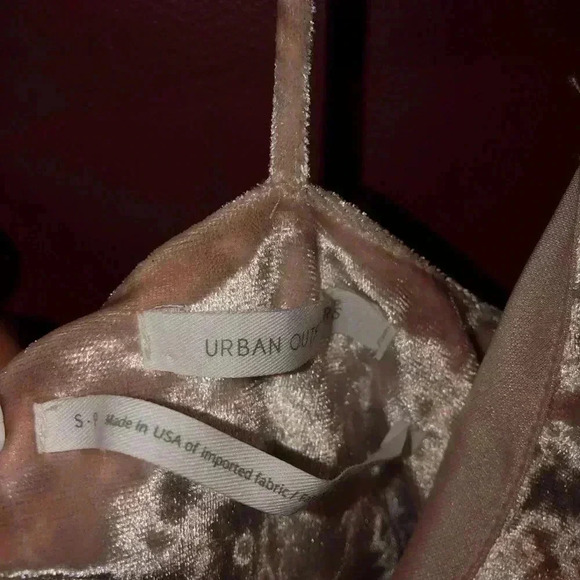 Urban Outfitters Velvet Romper - Picture 3 of 5